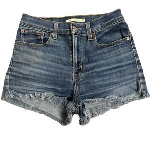 Levi’s ~denim High Rise Shorts ~ size 27